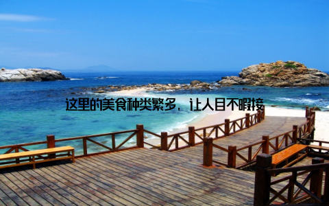 这里的美食种类繁多, 让人目不暇接