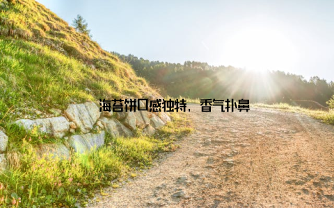 – 海苔饼口感独特, 香气扑鼻